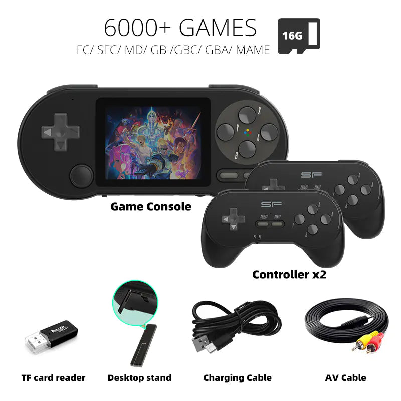 SF2000 Classic Mini Arcade - Retro Gaming Handheld
