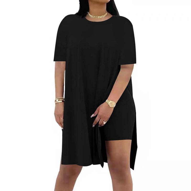 Women'S 2 Piece Outfits plus Size Lounge Sets Spring Summer Beach Vacation Clothes Comfort Cute Sweet Top and Short Pants Womenswear