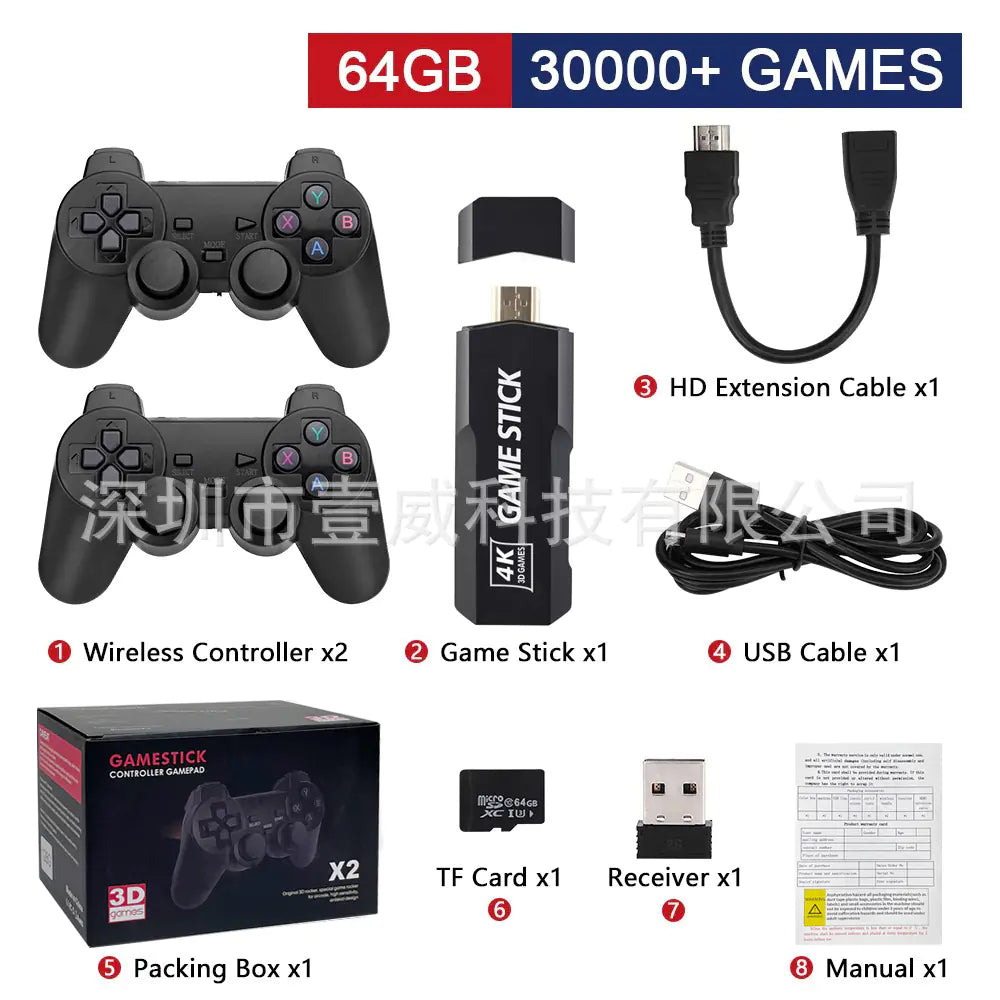 Consola de Juegos Retro TV con Controladores Dobles (M8)