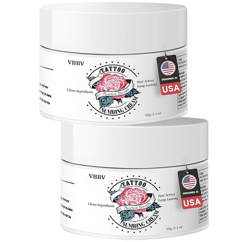 VBBV Long-Acting Anesthetic Ointment Offers Rapid Muscle Relief, Containing 5% Lidocaine and Menthol Anesthetics, Lasting up to 6 Hours - Used to Relieve Pain in the Knees, Tattoos, Lower Back, Neck, Hands and Feet