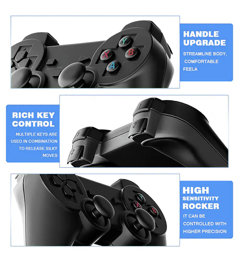 Consola de Juegos Retro TV con Controladores Dobles (M8)