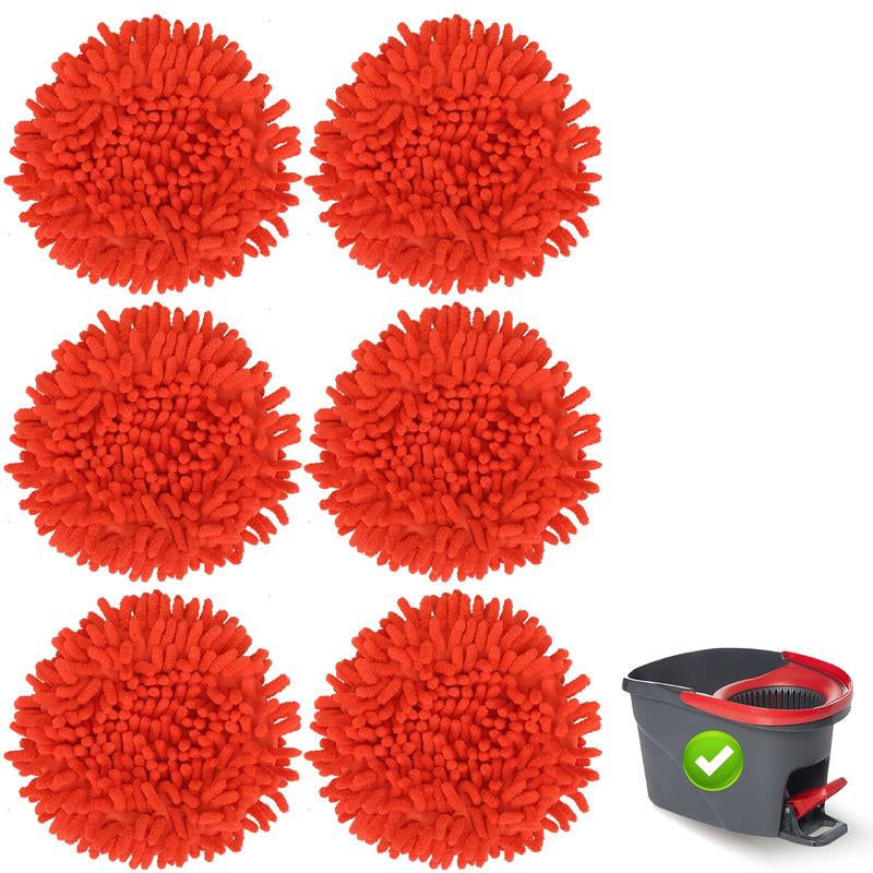 For O-Cedar Chenille Duster Mop Pad Refills Heads Dust Trapping Multi-Surface Cleaning for Walls Ceilings Fans Blinds Allergy Safe Household Items