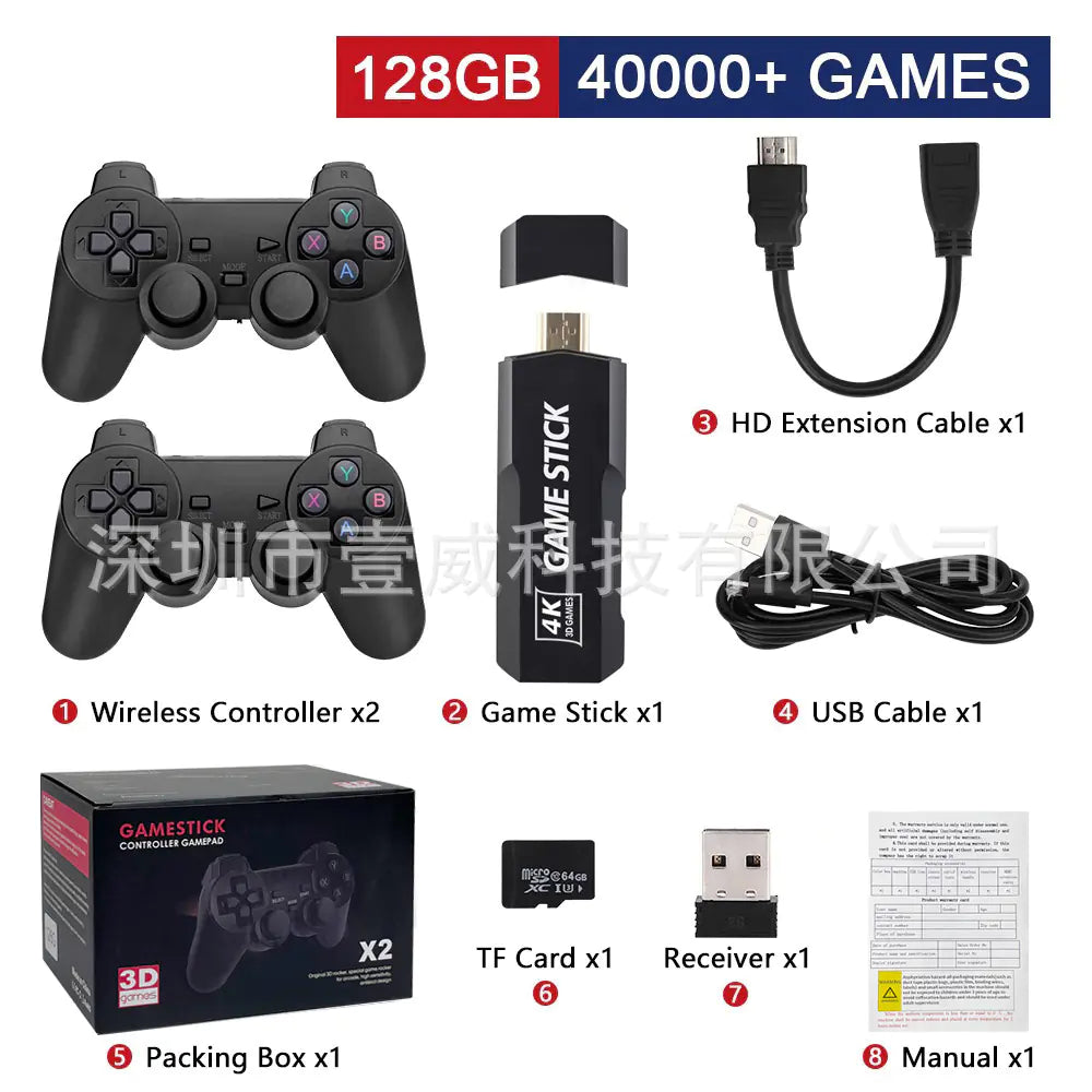 Consola de Juegos Retro TV con Controladores Dobles (M8)